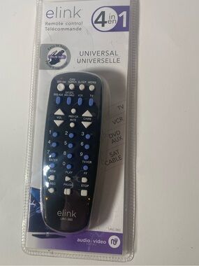 E LINK TV Remote Control Universal 4 In 1 New